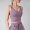 Conjunto de Yoga SALSPOR, Sujetador deportivo de talla grande para mujer, ropa interior deportiva, chaleco de secado rápido, Top corto para correr a prueba de golpes, ropa deportiva