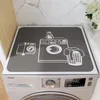 Washing machine dust cover cloth microwave oven leather cover towel mat refrigerator top no-wash waterproof sunscreen system cover