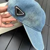 Ball Caps Designer Denim Beyzbol Kapağı Eski Kumaş Moda Blast Sokak Öğesi Q3CL