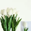 Decorative Flowers European-Style Living Room Fake Simple Indoor Flower Arrangement Simulation Large Tulip Decoration Wedding