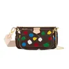 2023 Dames 3 stks Accessoires Handtas Purse Crossbody Tas Cross Body Messenger Handtassen Schoudertas TOESE WORDET 3 IN 1