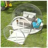 3/4/5 m Inflatable Bubble Tent Inflatable House Family Backyard Camping Tents 360 Clear Air Dome Bubble Room for wild camping