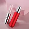 5 ml mini Refilleerbare parfumfles draagbare reisglas flessen aluminium spray verstuiver lege metalen parfume verstuiver spuiter