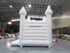 White gorgeous Inflatable Wedding Bouncer outdoor Bounce House Jumping Bouncy Castle for kids birthday party