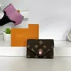 Carteira de luxo para mulheres bolsa de moedas carteiras com zíper único porta-cartões masculinos Monogramas Empreinte Bolsa de designer clássica Bolsas de moda bolsas de luxo carteira de designers com caixa