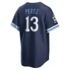 Maglie da baseball personalizzate 7 Bobby Witt Jr. Bo Jackson Salvador Perez Franmil Reyes Michael Massey Hunter Dozier Zack Greinke Vinnie Pasquantino Edward Olivares Jersey