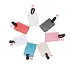 Party Favor Color Sublimation Blank Leather Lage Tag Heat Transfer Label Tags Creative Diy Keychain Gift Drop Delivery Home Garden F Dh6Jo