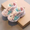 Sneakers Storlek 2136 Baby Toddler Shoes For Boys Girls Breattable Mesh Little Kids Casual Nonslip Children Sport Tenis 230522