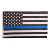 Bannerflaggor 90x150 cm American Blue Stripe Garden Police Flag 8 Colors United States Stars USA Us of America Drop Delivery Home Fest DHQ3G