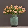 Flores decorativas MBF de alta qualidade Protea Flower Bouquet Diy Arrangem Floral Falsa Imperador em casa