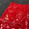 Мужские шорты Thoshine Brand Summer Men Latex Bedgy Fashion PVC Кожаный блестящий ночной клуб Hip Hop Dance Короткие штаны