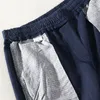 Projektant Pantner Męski Półkostka swobodna elastyczna talia lniana mężczyźni marka modne spodnie Pantalon Homme Pantalones Hombre Masculinas
