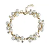 Beaded Sparkling Pearl Armband Diamond Ladies Fashion Jewelry Accessories Presentleveranser Drop Leverans Armband Dhuyw