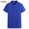 Herrpolos sommar 3-stycken casual polo skjorta fast färg andningsbar topp mode kortärmad lapel slim-fit skjortor kan välja storlek färg 230522