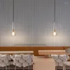 Pendantlampor GPD Modern Crystal Light for Kitchen Island LED minimalism inomhusbelysning vardagsrumsledningar Hanglamp