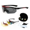 Outdoor Brillen Fietsbrillen Heren Dames Sportzonnebril Goggles MTB Road Ontspiegeld Fietsen Bescherming 5 Lens 230522