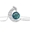 Pendentif Colliers Vintage Arbre De Vie Temps Pierre Lune Creuse Collier Bijoux De Mode Drop Delivery Pendentifs Dhb0U