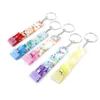 Keychains Lanyards Acrylic Card Pler Keychain Pendant Portable Contactless Grabber Bag Decorative Keyring Drop Delivery Fashion Ac Dhvq5