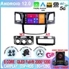 Android 12 2din Carplay Car Radio for Toyota Fortuner HILUX Revo Vigo 2007-2015 Multimedia Video Player Stereo GPS