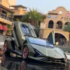 1/18 محاكاة طراز Lambo Lightning ، نموذج سيارة سبائك ، سيارة رياضية ، هدية للأصدقاء ، الديكور المصنوع يدويًا