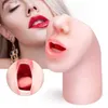 Masturbators Oral Male Masturbator Masturbation Soft Stick Sex Toys For Men Deep Throat Artificial BlowJob Realistic Rubber Vagina Sexig Pussy L230518