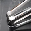 BBQ Tools Accessories 304 Stainless Steel Tongs Food Korean Barbecue Grill Meat Salad Bread Toast Clip Ice Kitchen Cooking Utensils 230522