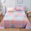 Bedding sets 3PCSSet Soft SkinFriendly Bed Sheets Pillowcase Bedroom Dormitory Comfortable Brushed Sheet Thick Breathable Sheet 230522