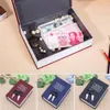 Boîtes JAVRICK boîte de rangement en acier inoxydable bijoux en espèces étui de sécurité Secret dictionnaire livre boîte à bijoux casier avec serrure à clé