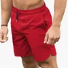 Shorts pour hommes Européen Américain GYM Muscle Summer Fitness Casual Running Pantalon Fivepoint Basketball Training Quickdrying 230522