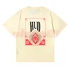 Heren Designer T-shirt met korte mouwen High Street Heren Dames Afdrukken Tees Koppels Streetwear Kleding Maat S-XL