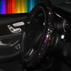 Steering Wheel Covers Car Colorful Star Cover Universal 37-38cm Steering-wheel Protector Case For Women Girls Auto Styling Accessories