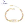 Bracelets Xuping Jewelry Fashion Elephant Multicolor Plated Hand Bracelets for Women Party Gifts 75468