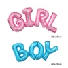 Other Event Party Supplies Link Baby Boy Girl Letter Foil Balloons Shower Birthday Wedding Large Size Connect Alphabet Air Globos Decor 230522