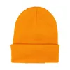 Beanie/Skull Caps Pure Color Knaked Hats