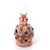 Packing Bottles 15Ml Glass Per Diamond Essential Oil Bottle Portable Cosmetics Empty Home Decoration Ornaments Drop Delivery Office Dhdmm