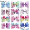 Hair Accessories Ins Girl Bows Barrettes Rainbow Mermaid Design Clippers Headband Girls Clips Baby Accessory Mti Drop Delivery Kids Dh9Dy