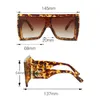 designer solglasögon Fyrkantiga bågar solglasögon för kvinnor män Lyx 7 färg Mode Driving Strandskuggning UV-skydd polariserade glasögon present med låda trevlig