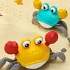 Elektronisch huisdierspeelgoed kruipen inductie crab octopus vermijd automatisch obstakels speelgoed elektrisch huisdier voor interactieve babyjongens educatieve peuters 230523