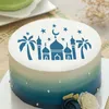 Altri articoli per feste per eventi 1Pc Ramadan Kareem Spray Stencil Torta di compleanno Stampo Strumenti per decorare Eid Mubarak Festival islamico musulmano Decorazioni fai da te 230522