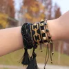 Armbänder ZHONGVI 2021 Quaste Armband Femme Schmuck Trendy Woven Freundschaft Pulseras Miyuki Perlen Armbänder Beste Freund Geschenke Großhandel