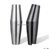 Other Bar Products Stainless Steel Cocktail Shaker Set Simple Tool American Boston Wine Martini Drink Mixer Drop Delivery Home Garde Dhwlp