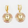 Huggie Tassel Earrings Drop Women Gold Lady Fashion Twist RoundEarring for Girls Hoopsチャンキースモールゴールドフープイヤリング