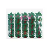 Present Wrap Stickers St Day Christmasparty Patrick Holly Decorations Leaf Supplies Sticker Decorative Leaves Shammock Patricks Favors Patty