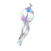 Cat Toys Replacement Toy Funny Colorful Plush Teaser Refill Attachment Kitty Exercise Wand With Bell