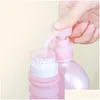 Flytande tvåldispenser Sile Folding Driveble Travel Bottle Squeeze Slang Shampoo Dusch Gel tomma flaskor Mini Cosmetic Container D Dhtoy