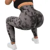 Kvinnors leggings rosevans tie-dye high midja kvinnor plus storlek höftlyft mage kontroll byxa yoga snabb torkning träning byxor svettpant