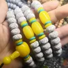 Strand Snqphigh Density High Throwing Clear Moon Sparse Stars Hainan Xingyue Bodhi Zi January Buddha Beads Bracelet Necklace