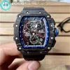 Richa Milles Chronograph Luxury RM011-04 Mechanical Watch Multi-Function Watches Wristwatch Mens Mechanics Puxa