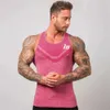 Canottiere da uomo Canotta da bodybuilding di marca di moda estiva canotta canotta muscolare Gilet senza maniche da uomo traspirante ad asciugatura rapida 230522