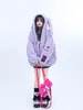 Damen Strick Koreanische Lose Outwear Langarm Mäntel Y2k Jacken Frauen Kawaii Ohr Mit Kapuze Süße Weibliche Herbst Winter Warm Niedlich